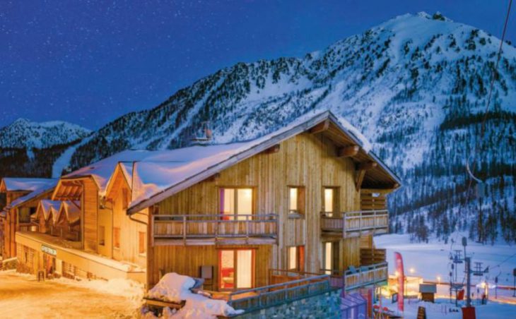 Hotel Anova, Montgenevre, External Night